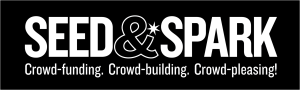 Seed and Spark logo with text black background